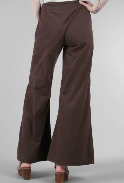 Flash Sale Evie Lou Terraced Wide Pant, Leatherbound