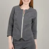 Shop Evie Lou Tesoro Jacket, Cloud