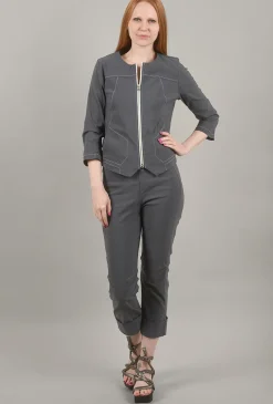 Shop Evie Lou Tesoro Jacket, Cloud