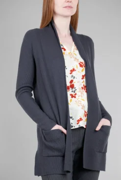 New Evie Lou Thermal Duster, Graphite