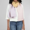 Best Evie Lou Toasty Fun Ombre Scarf, Mustard/Beige