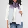 Outlet Evie Lou Toasty Fun Ombre Scarf, Violet/Gray