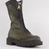 Clearance Evie Lou Tobie Zip-Top Boot, Jungle Green