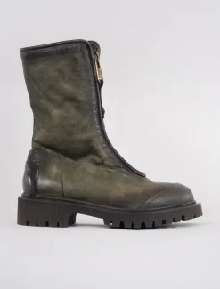 Clearance Evie Lou Tobie Zip-Top Boot, Jungle Green