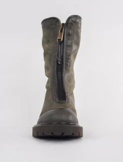 Clearance Evie Lou Tobie Zip-Top Boot, Jungle Green