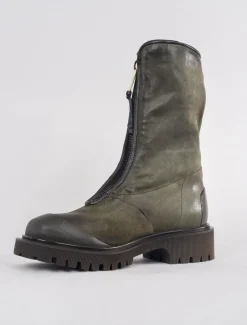 Clearance Evie Lou Tobie Zip-Top Boot, Jungle Green