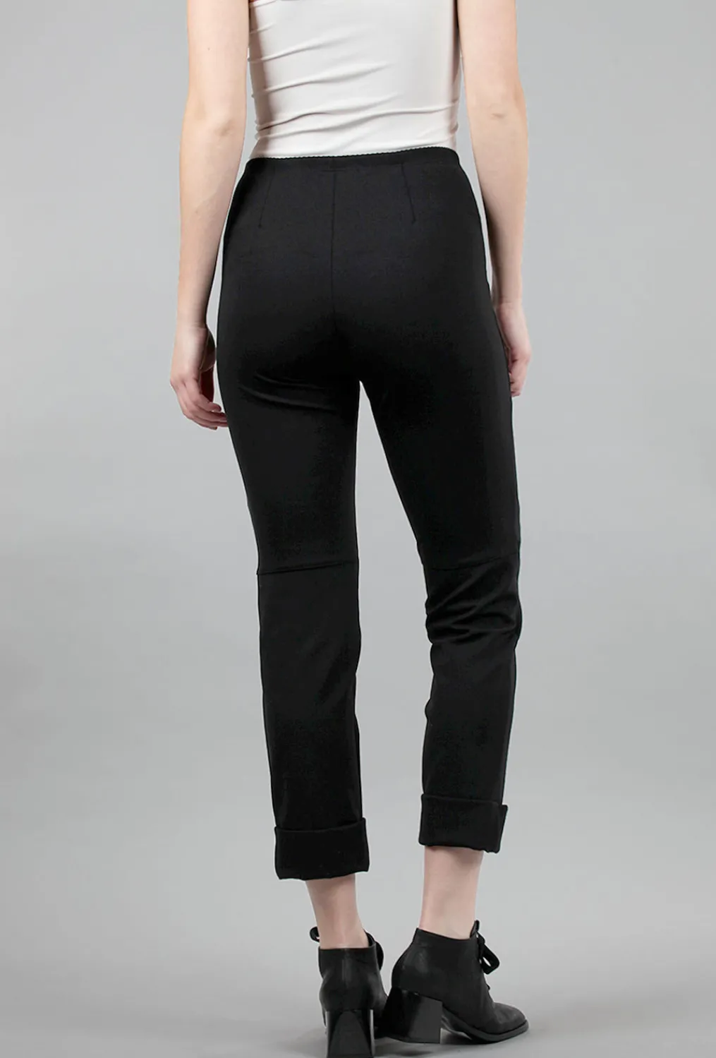 Best Sale Evie Lou Tomba Ponte Pant, Black