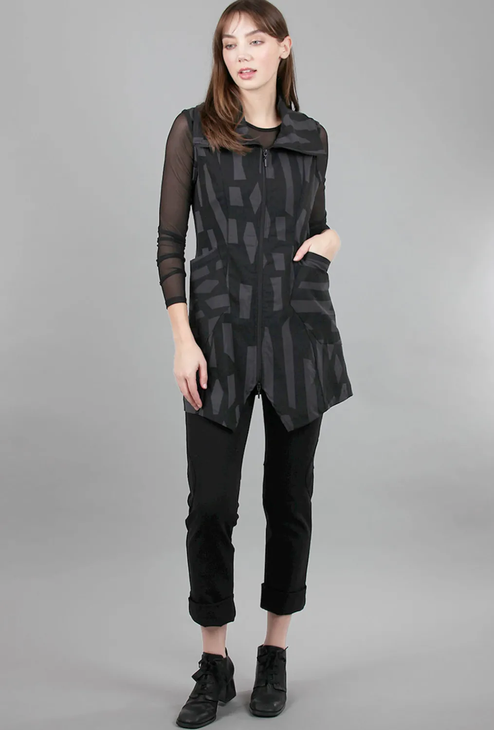 Best Sale Evie Lou Tomba Ponte Pant, Black