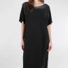 Cheap Evie Lou Tri Paint Simple Dress, Black