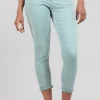 Shop Evie Lou Two-Button Spring/Summer Pant, Tiffany Blue