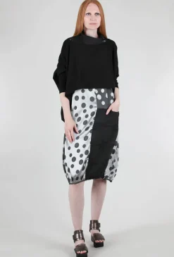 Discount Evie Lou Two-Way Sweater, Black