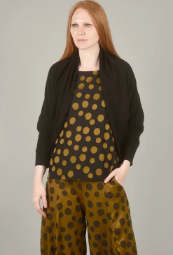 Discount Evie Lou Two-Way Sweater, Black