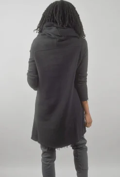 Online Evie Lou Velvet Fleece Ricky Tunic, Black