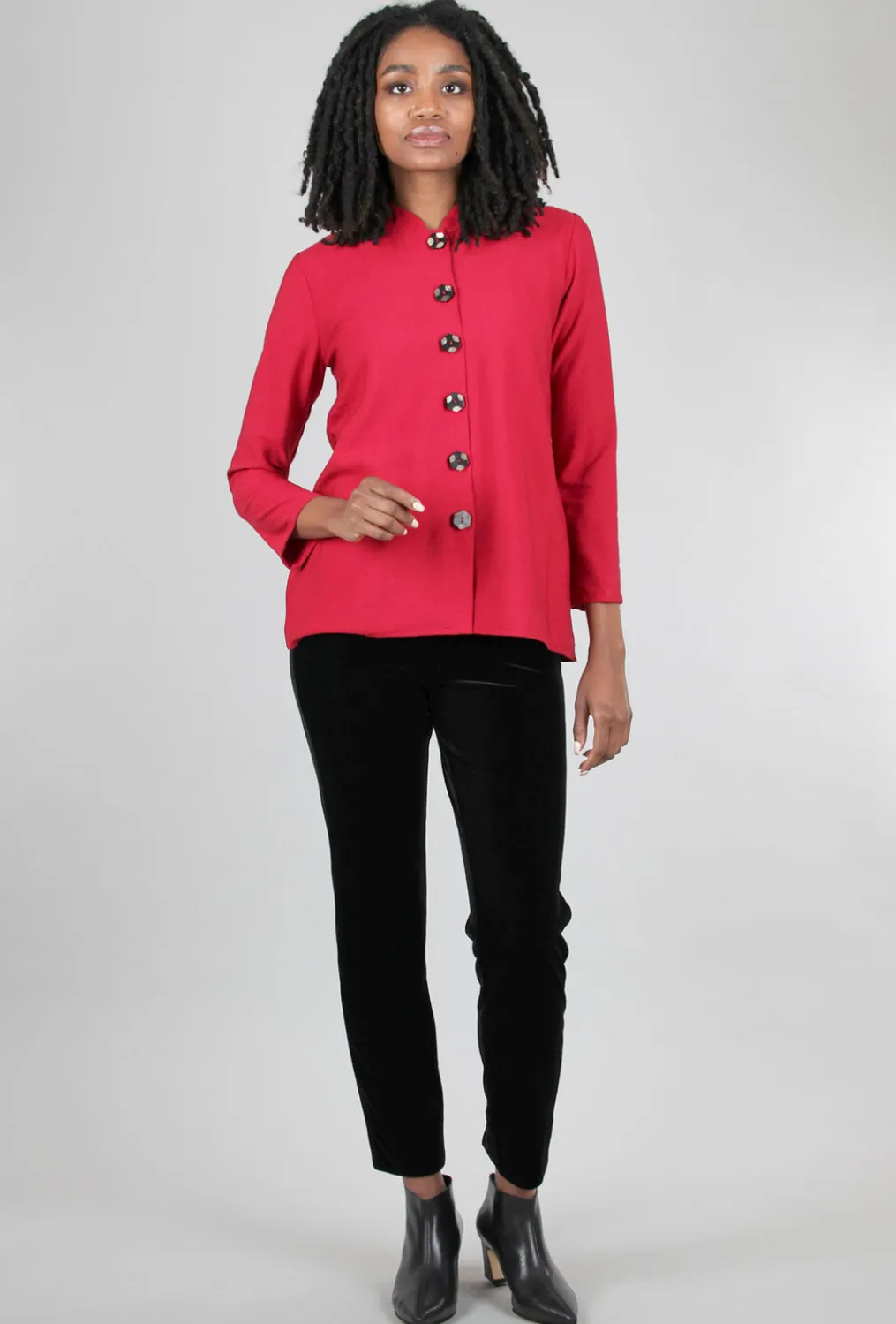 Outlet Evie Lou Velvet Milo Pant, Black