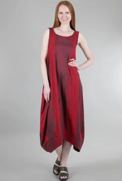 Flash Sale Evie Lou Veranda Dress, Red Stripe