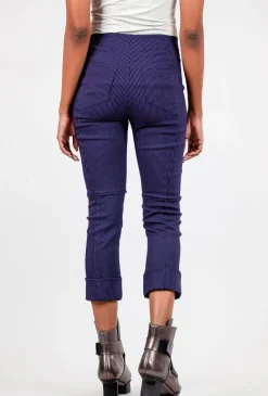 Flash Sale Evie Lou Verona Crop Pant, Marine Stripe