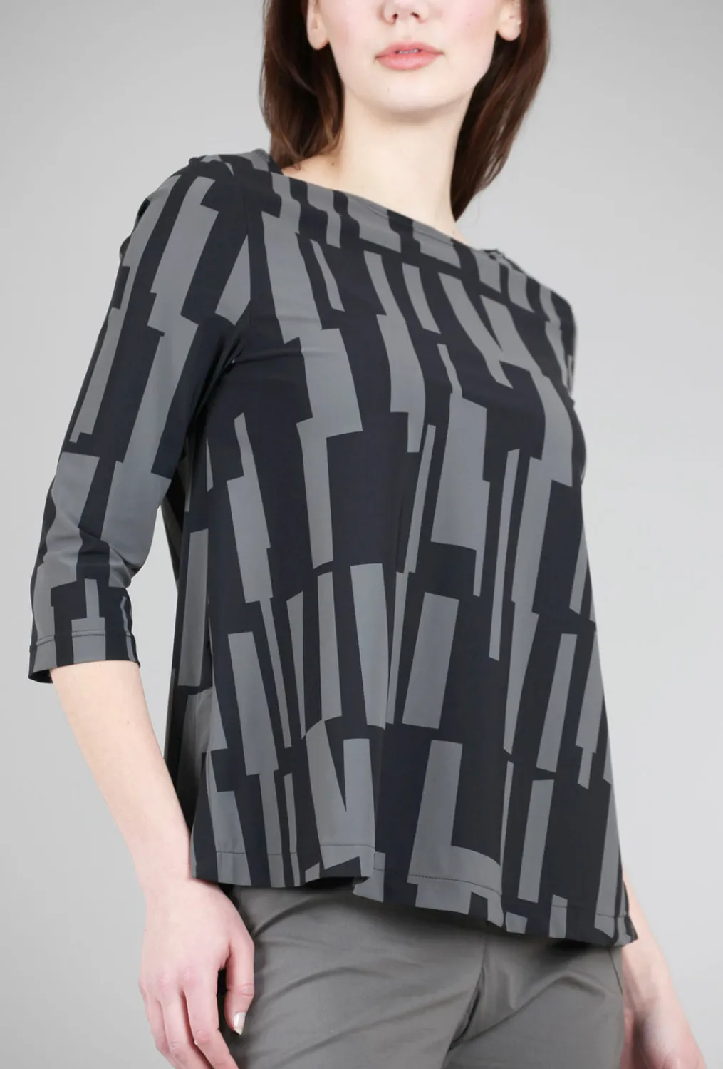 Best Sale Evie Lou Virtue Top, Luna Beatnik Print