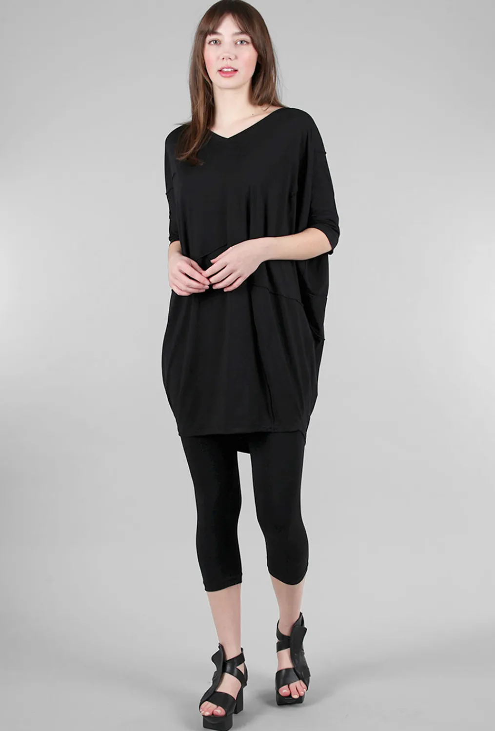 Clearance Evie Lou X-Back Dress, Black