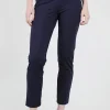 Fashion Evie Lou Zani Ponte Tech Pant, Navy