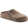 Outlet Evie Lou Zermatt Clog, Gray Taupe Suede