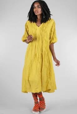 Store Evie Lou Zing Dress, Mustard