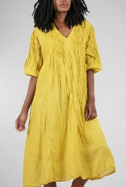 Store Evie Lou Zing Dress, Mustard